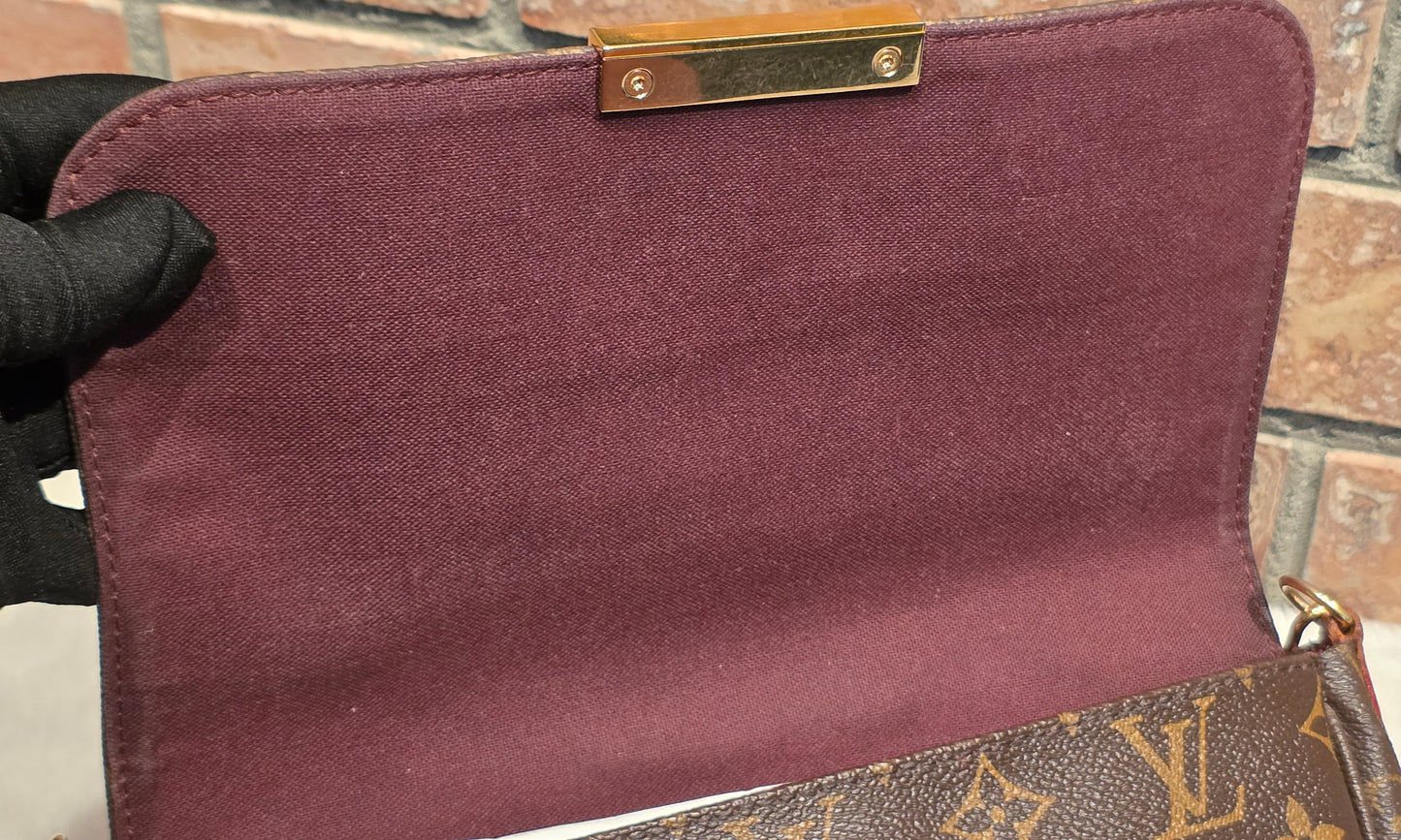Authentic Louis Vuitton Favorite MM Monogram