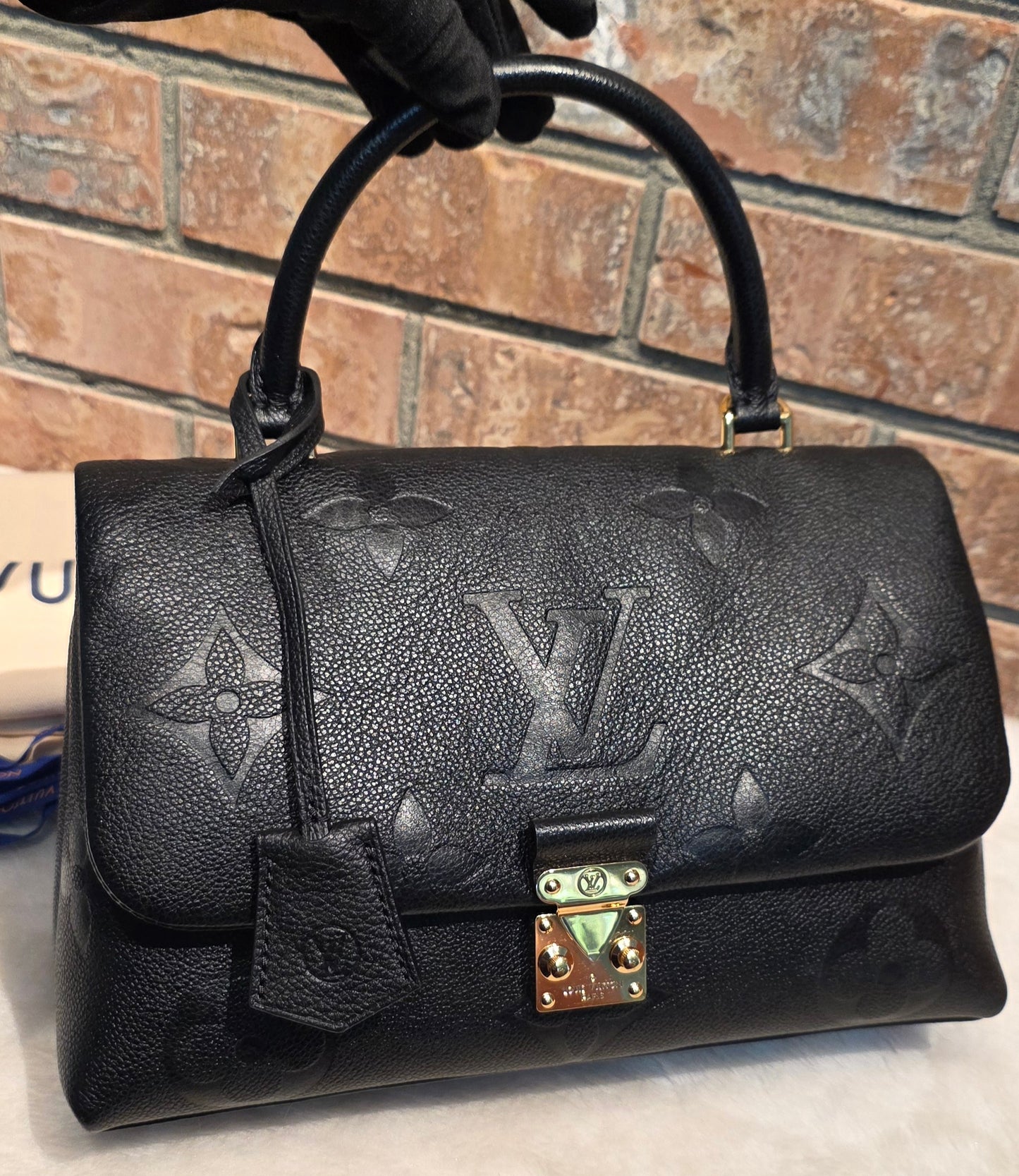 Authentic Louis Vuitton Madeleine MM Empreinte Noir