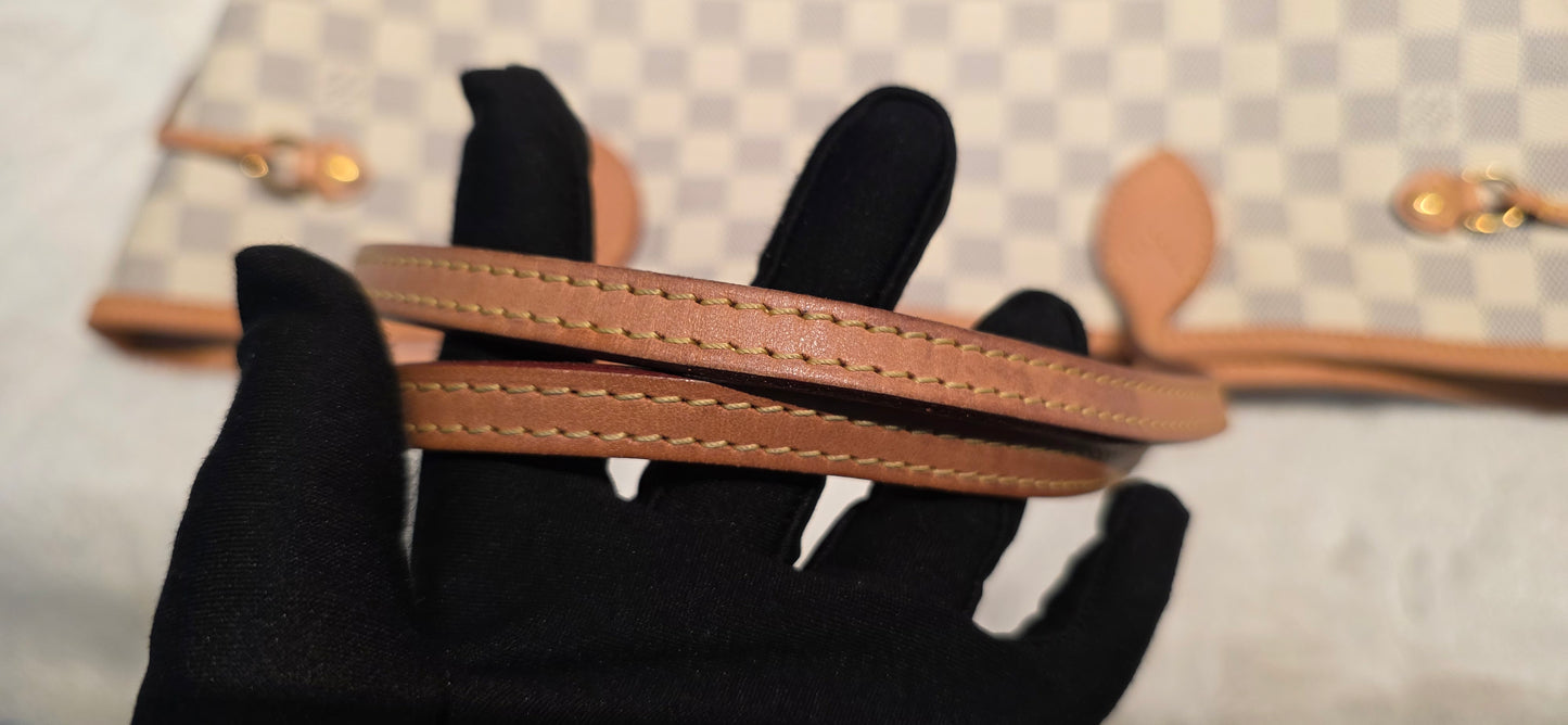 Authentic Louis Vuitton Neverfull MM Damier Azur (Bag Only)