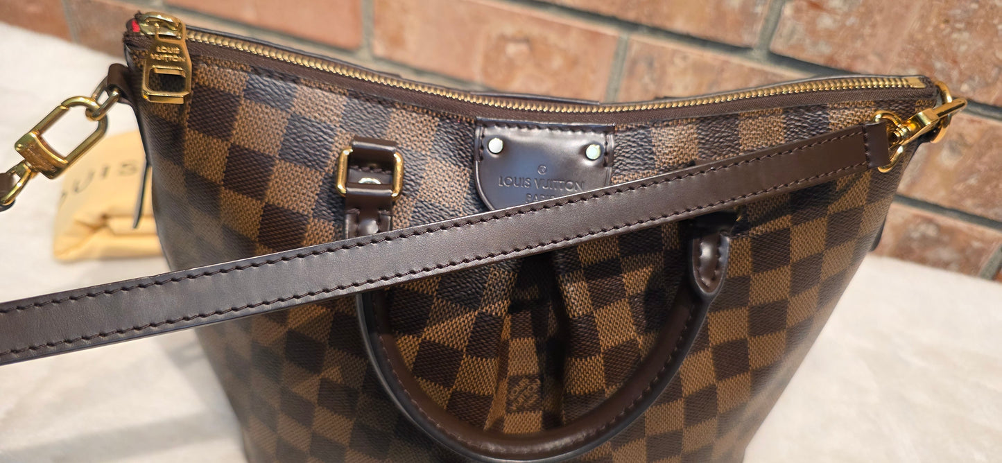 Authentic Louis Vuitton Siena PM Damier Ebene