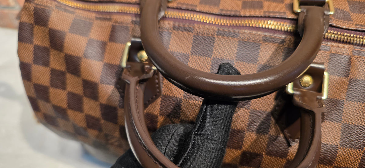 Authentic Louis Vuitton Speedy 35 Damier Ebene