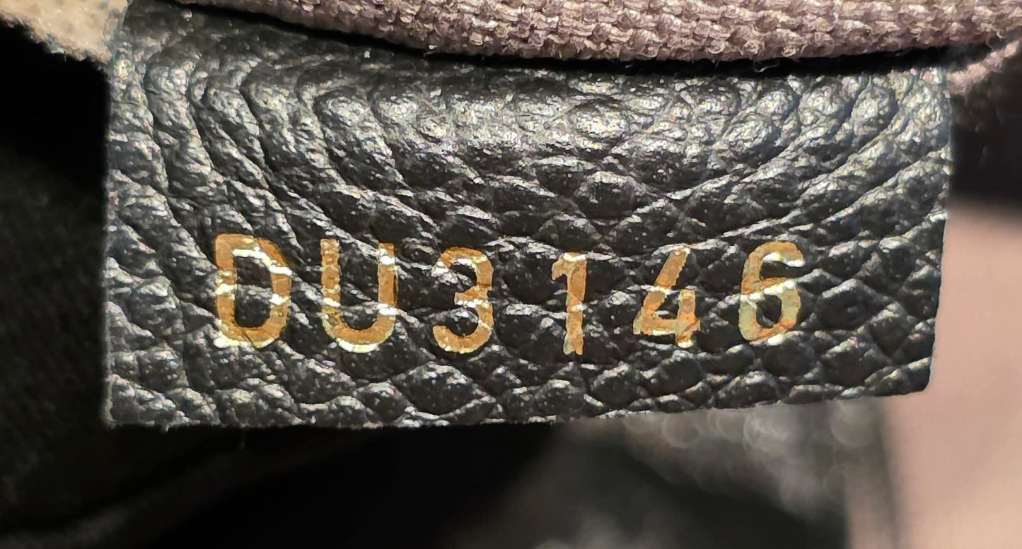 Authentic Louis Vuitton Mazarine MM Empreinte Noir