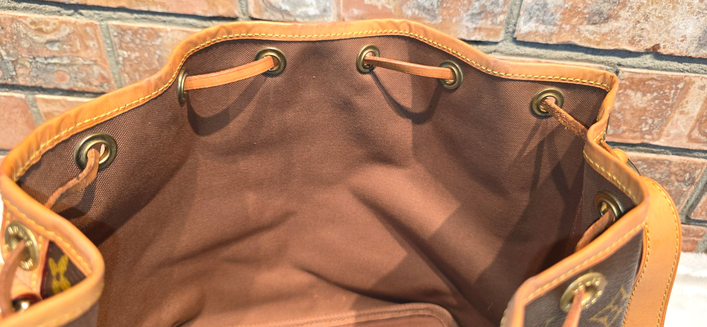 Authentic Louis Vuitton Petite Noe Monogram