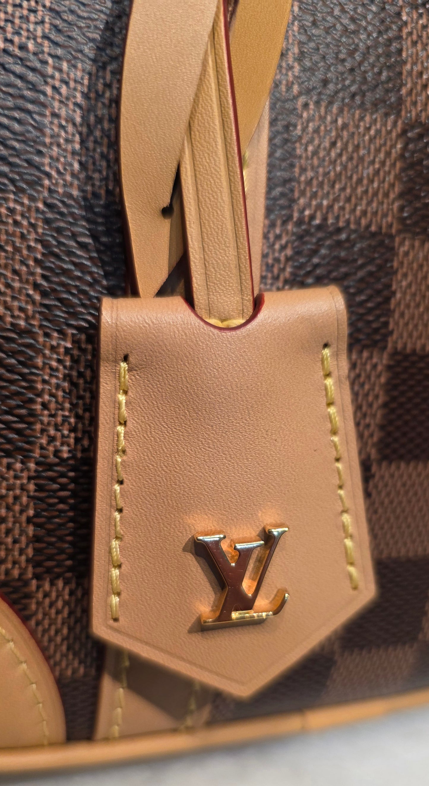Authentic Louis Vuitton Valisette Souple BB Damier Ebene