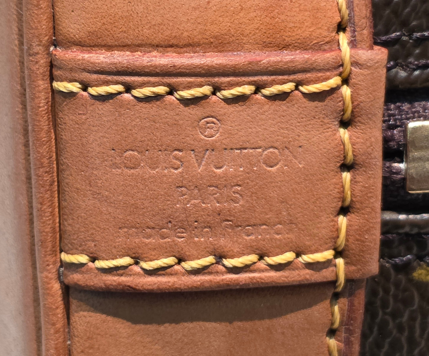 Authentic Louis Vuitton Alma PM Monogram