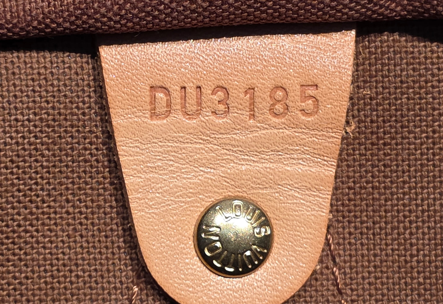 Authentic Louis Vuitton Speedy 35 Bandoliere