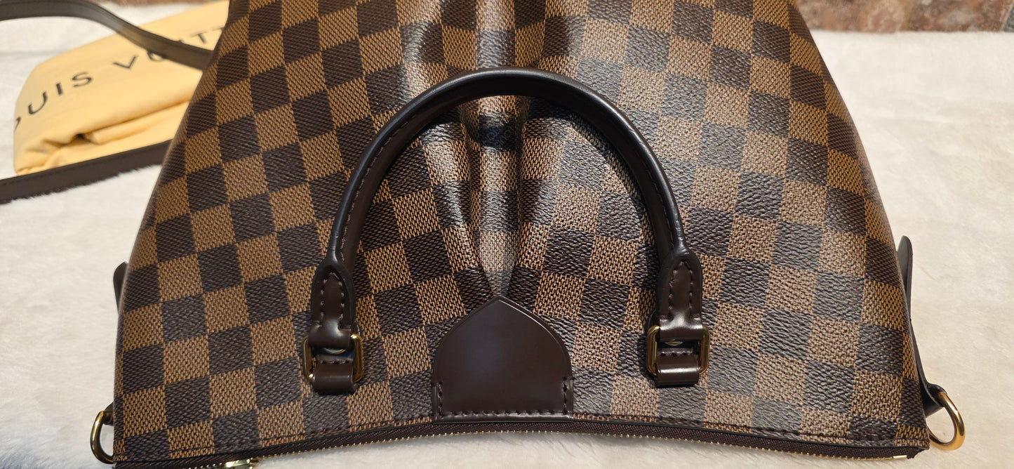 Authentic Louis Vuitton Siena PM Damier Ebene