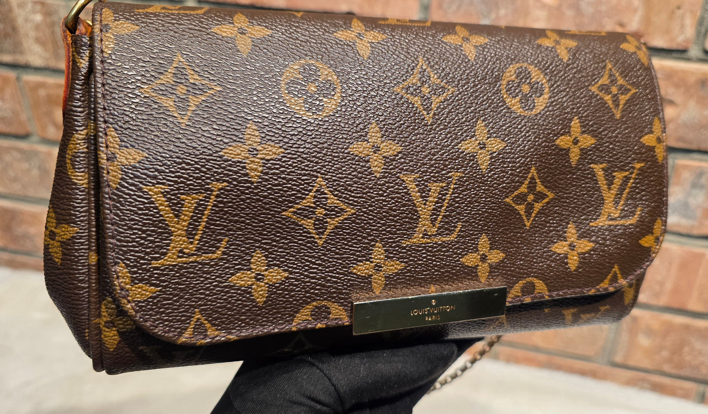 Authentic Louis Vuitton Favorite PM (NO LEATHER STRAP)