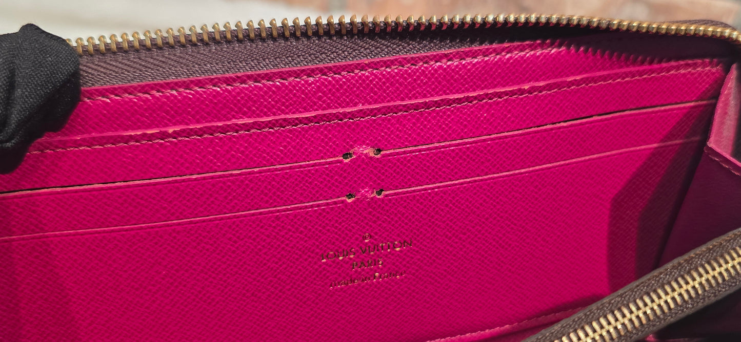 Authentic Louis Vuitton Clemence Wallet