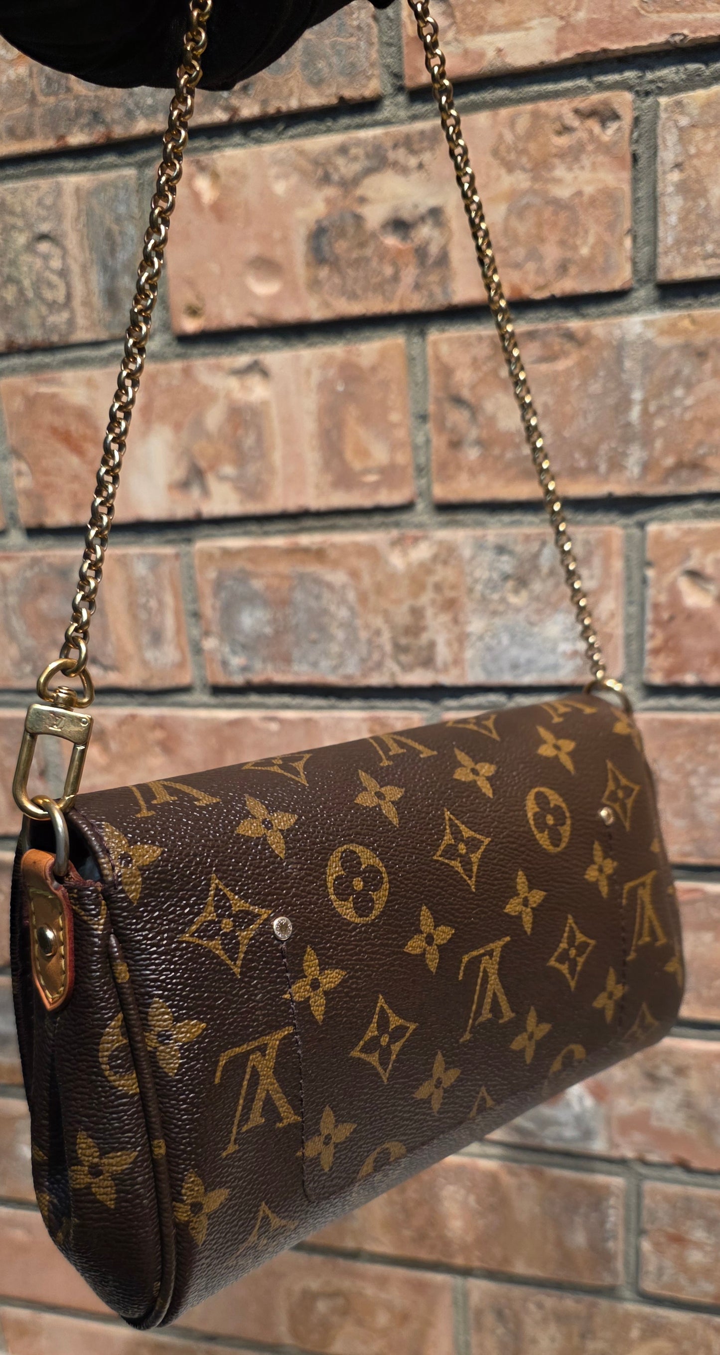 Authentic Louis Vuitton Favorite PM (NO LEATHER STRAP)