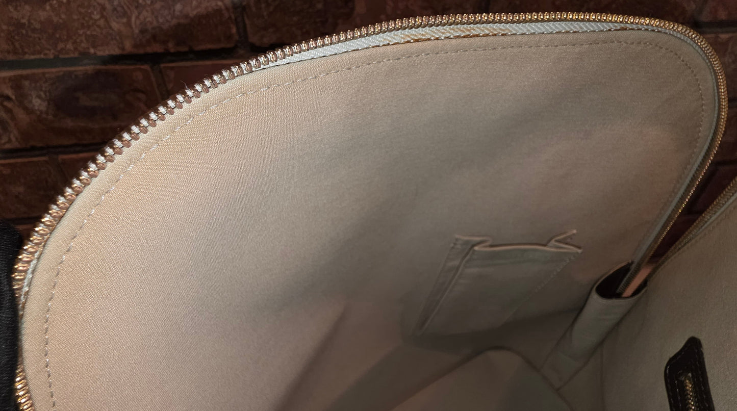 Authentic Louis Vuitton Alma Mini Lin Haut (Tall)