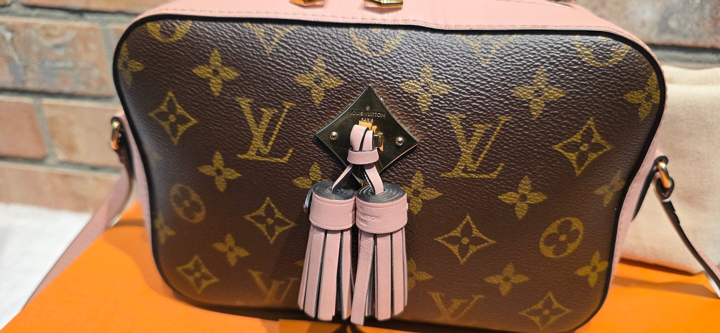Authentic Louis Vuitton Saintonge Rose Poudre