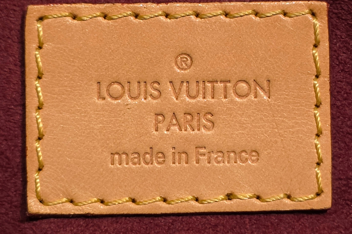Authentic Louis Vuitton Pallas MM Aurore