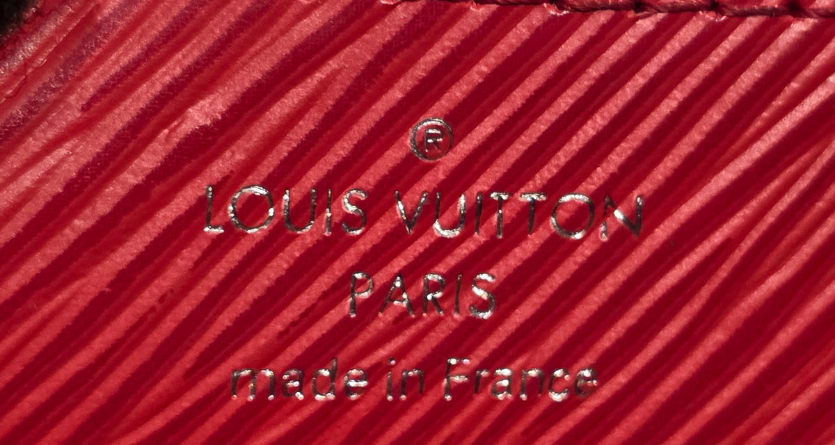 Authentic Louis Vuitton Twist MM Epi Leather in Red