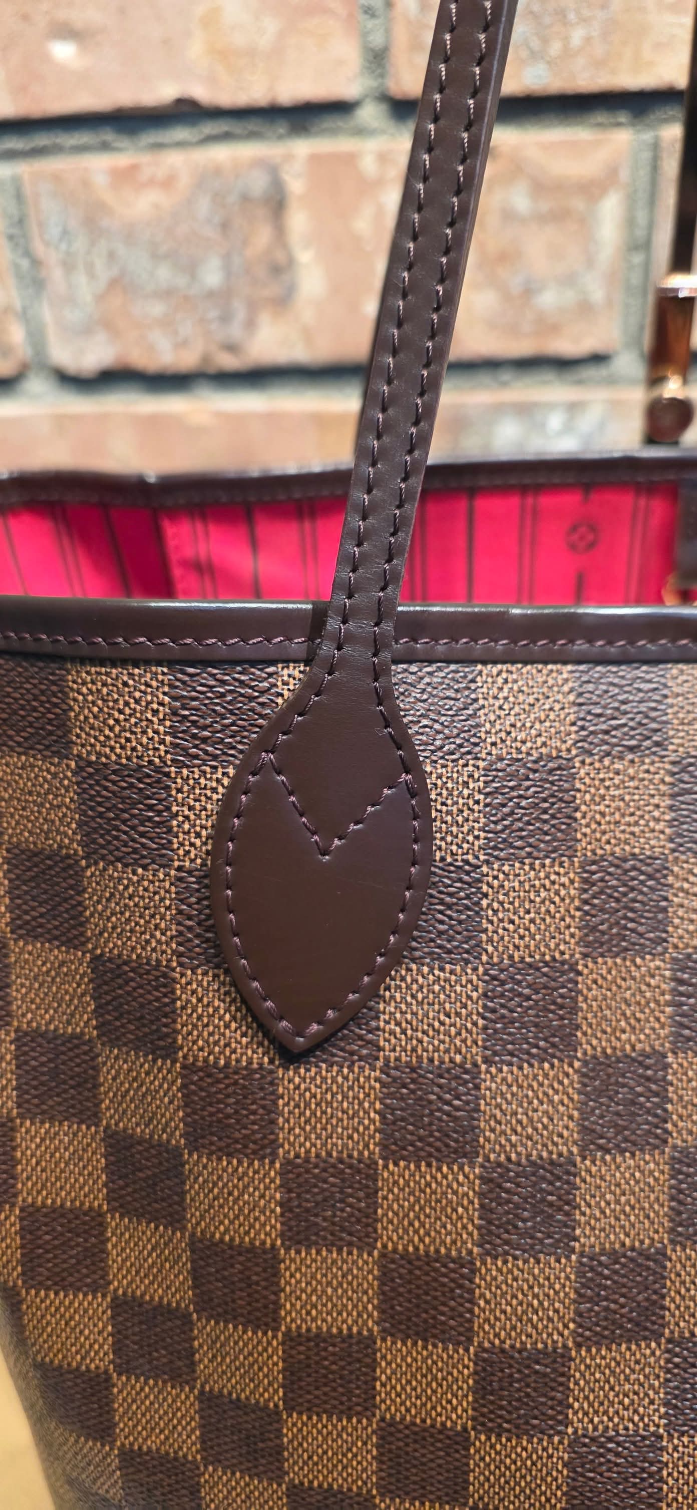 Authentic Louis Vuitton Neverfull MM Damier Ebene
