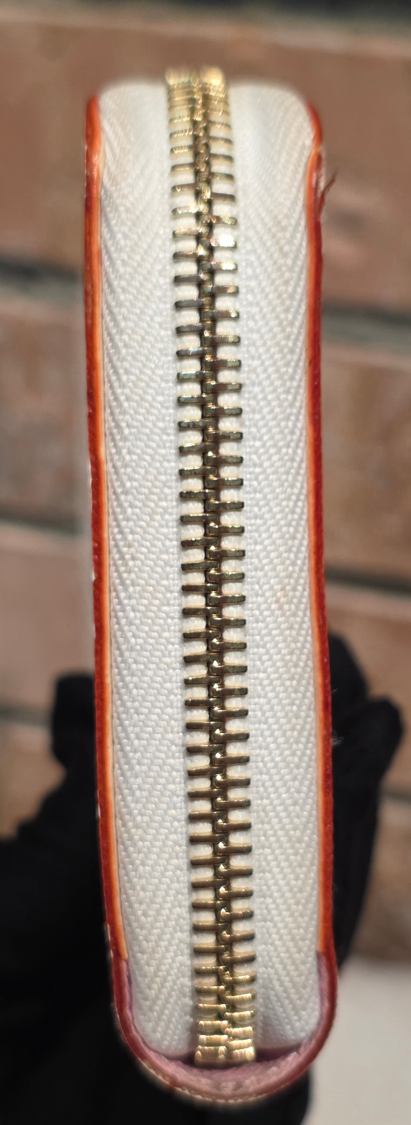 Authentic Louis Vuitton Multicolor White Zippy Wallet