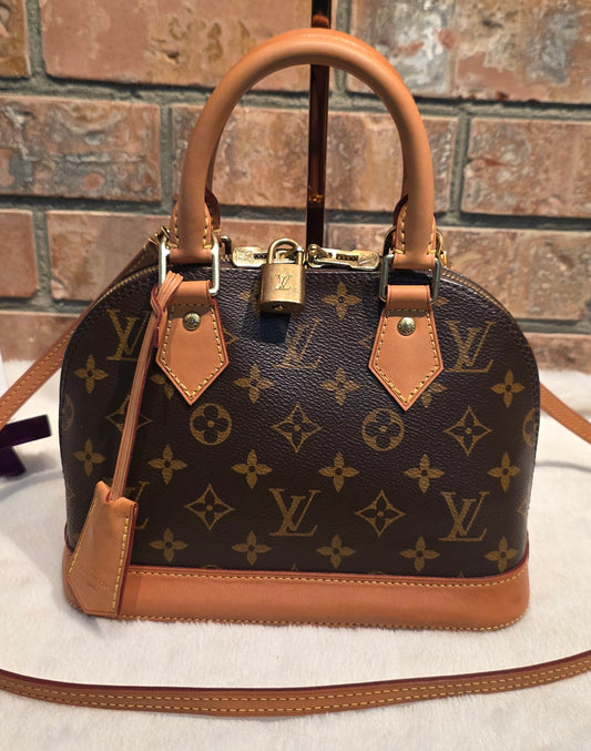 Authentic Louis Vuitton Alma BB Monogram