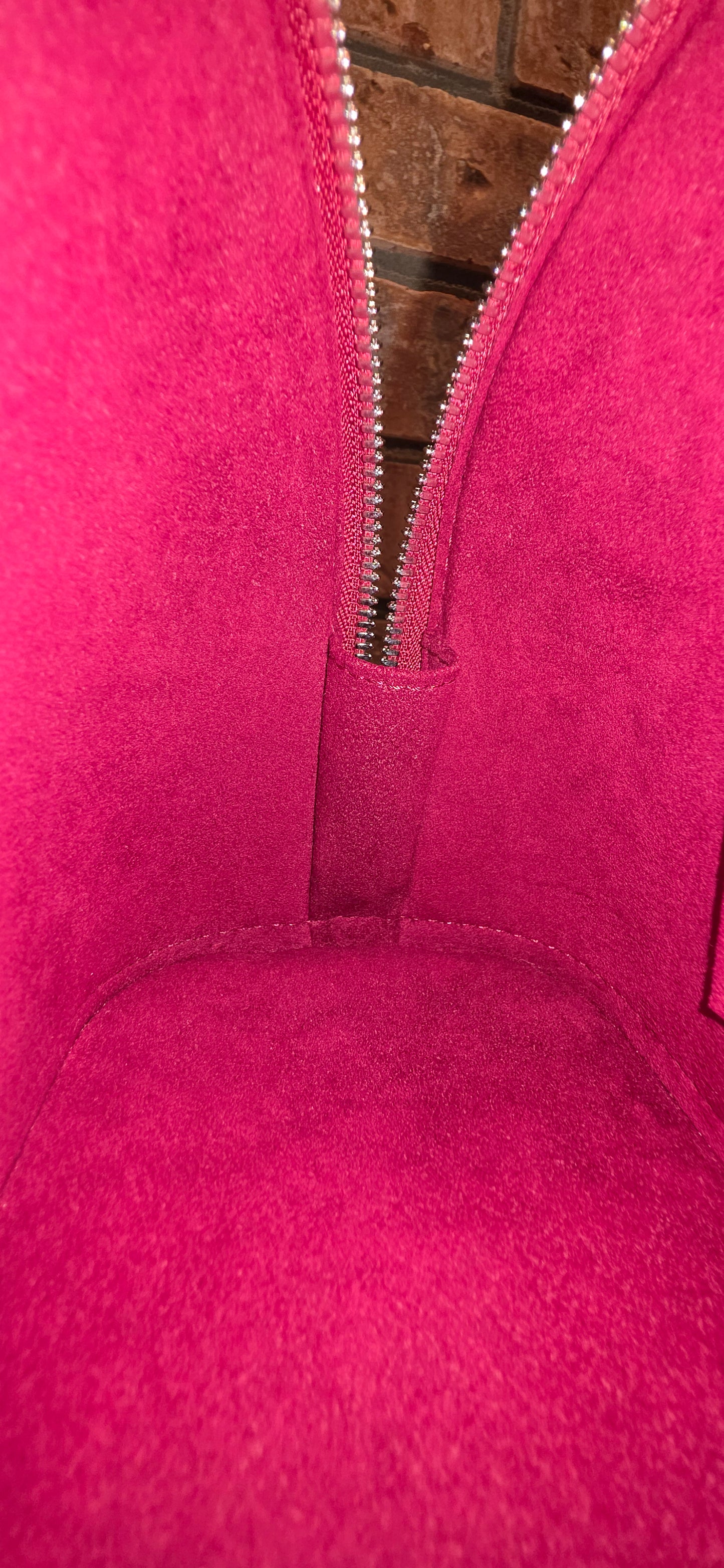 Authentic Louis Vuitton Alma BB Epi Leather in Fuchsia