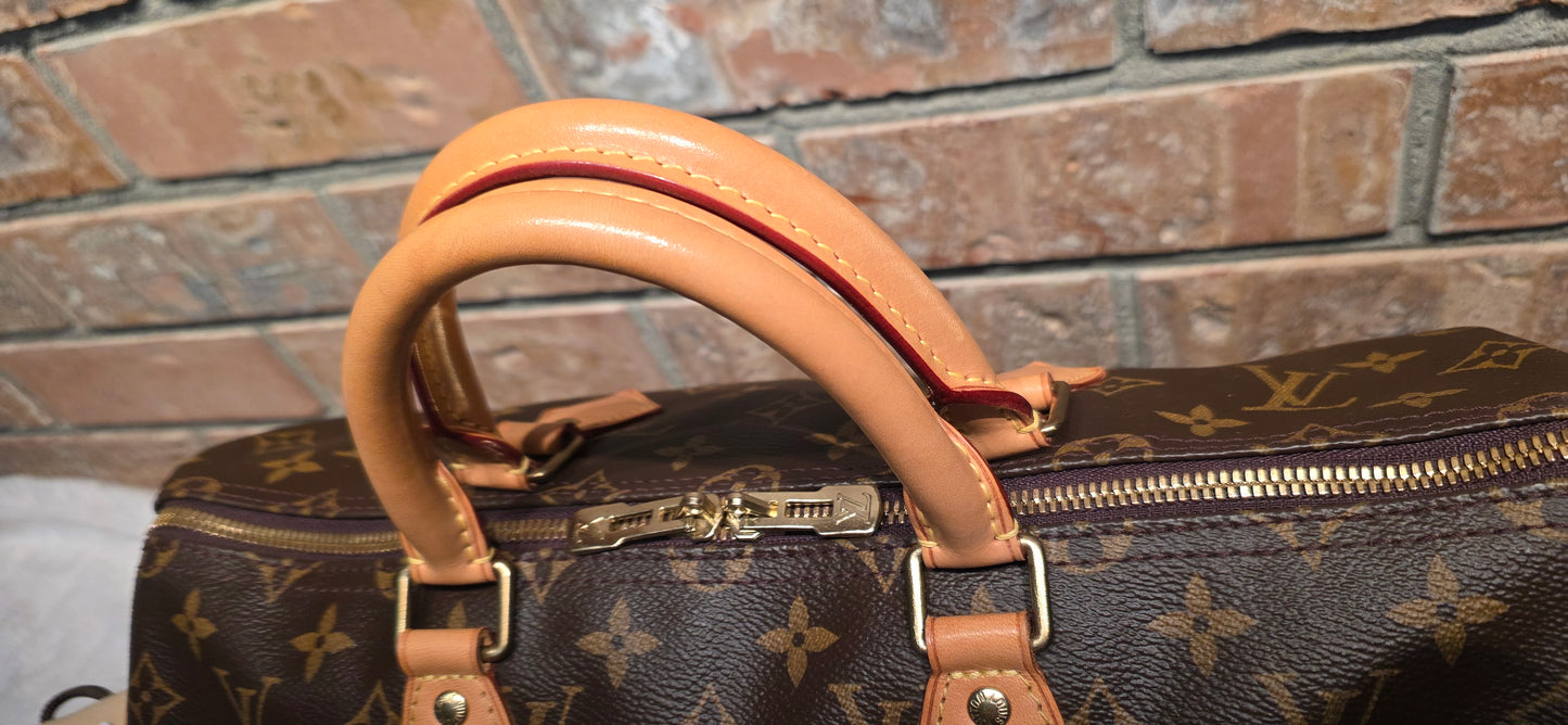 Authentic Louis Vuitton Speedy 35 Bandoliere