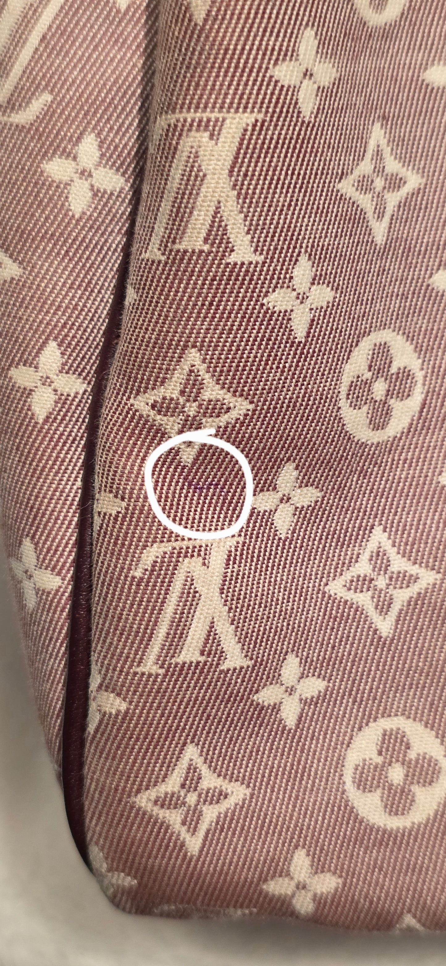 Authentic Louis Vuitton Speedy Bandouliere 30 Mini Lin (Sepia)