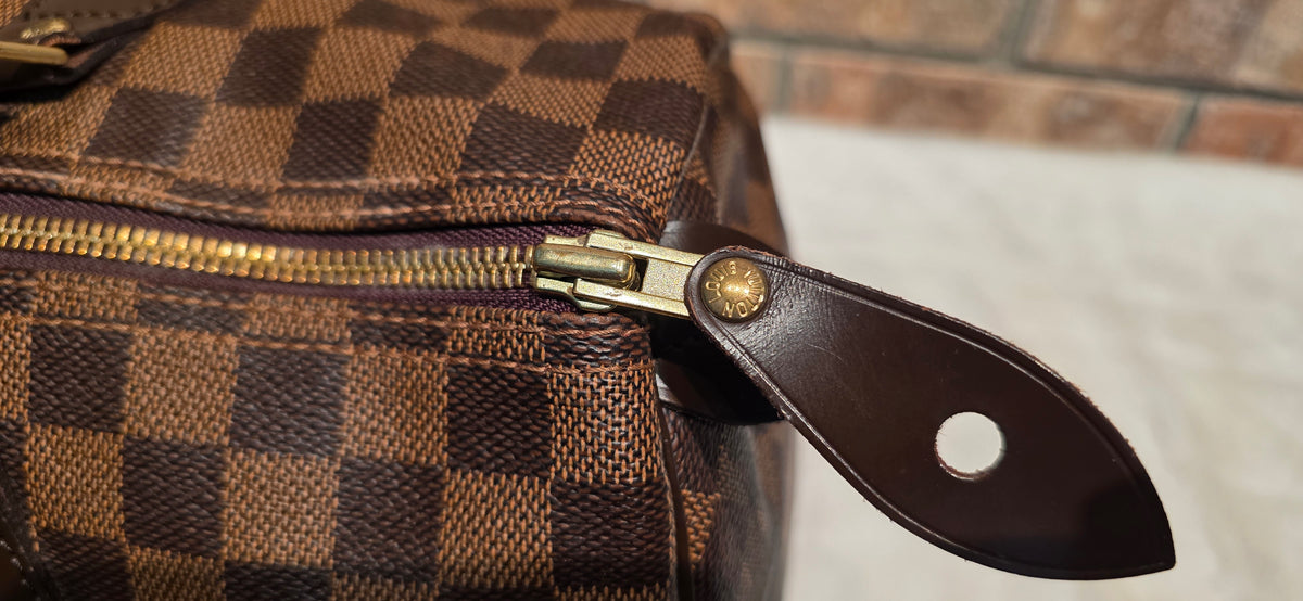Authentic Louis Vuitton Speedy 35 Damier Ebene