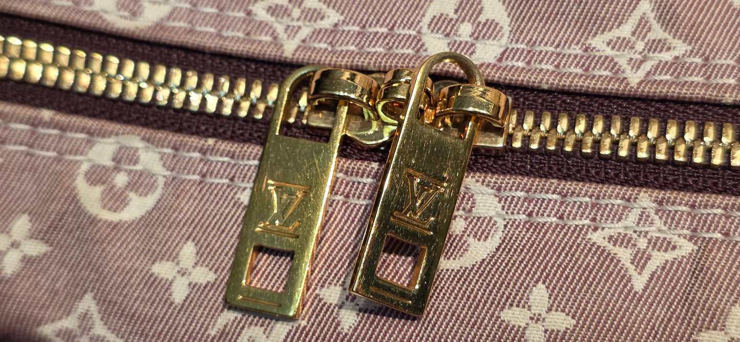 Authentic Louis Vuitton Speedy Bandouliere 30 Mini Lin (Sepia)