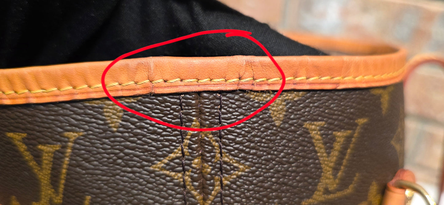 Authentic Louis Vuitton Neverfull MM Monogram
