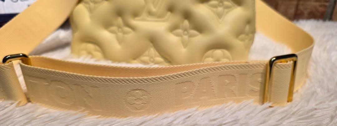 Authentic Louis Vuitton Alma BB Bubblegram Banane
