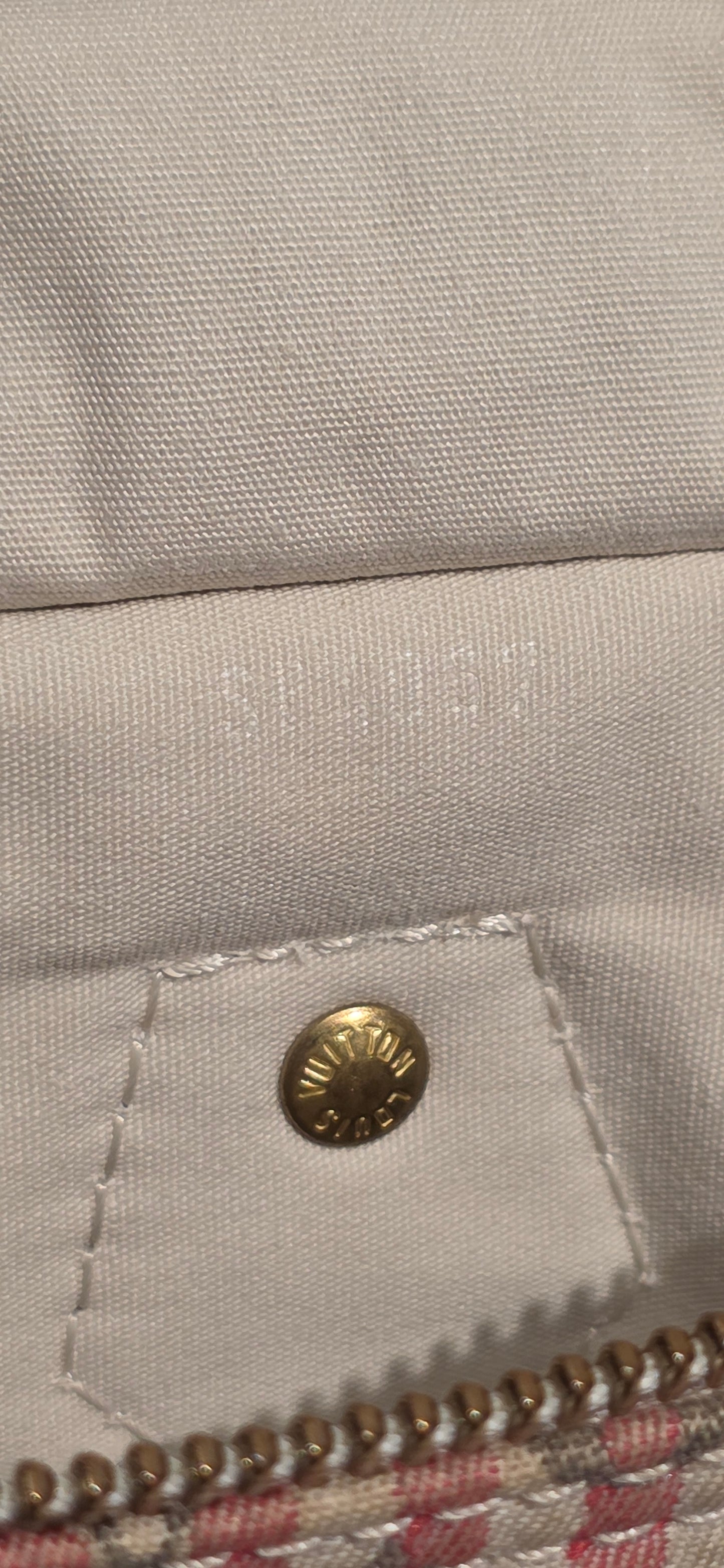 Authentic Louis Vuitton Speedy 30 Mini Lin Croisette