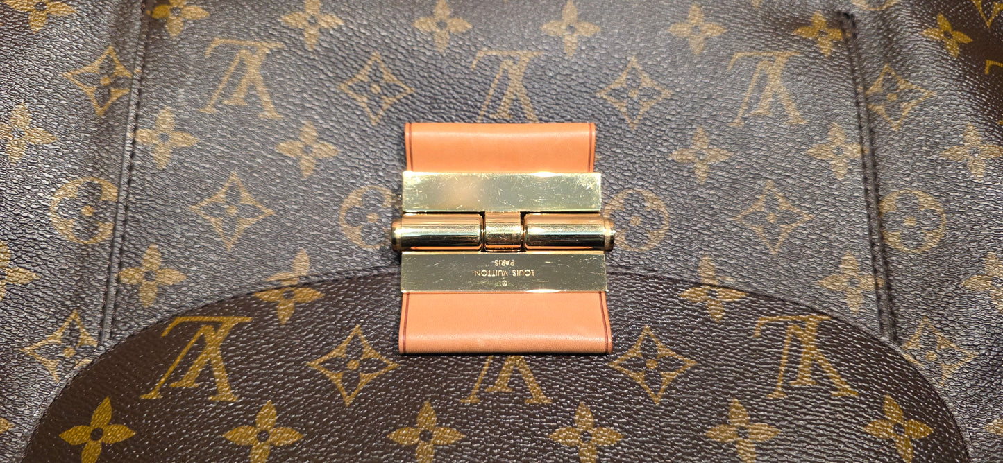 Authentic Louis Vuitton Olympe Monogram Bordeaux