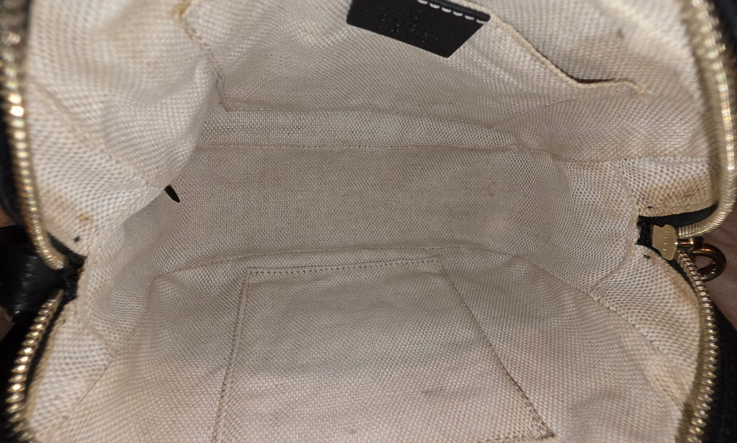 Authentic Gucci Soho Disco Crossbody Black