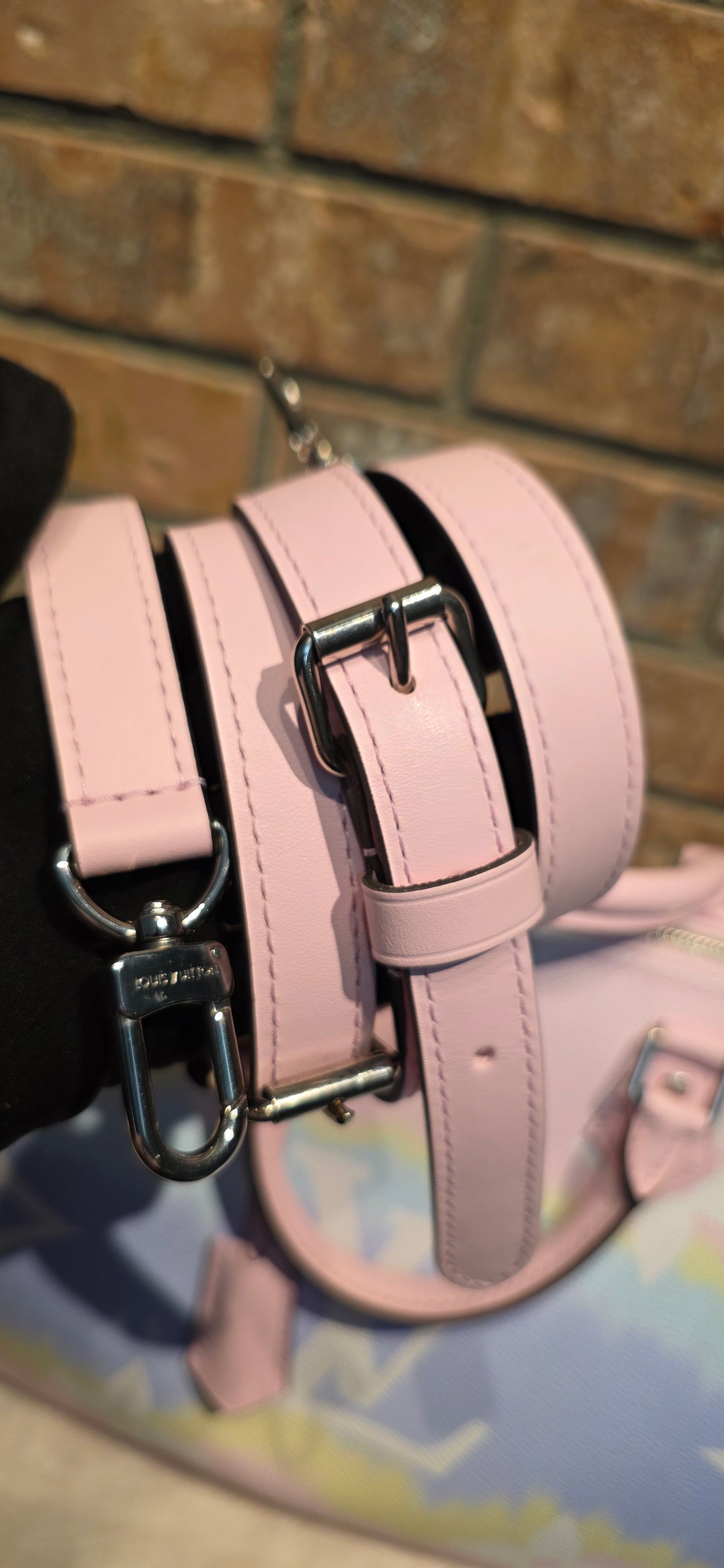 Authentic Louis Vuitton Limited Edition Speedy 30 Bandouliere Escale Pastel