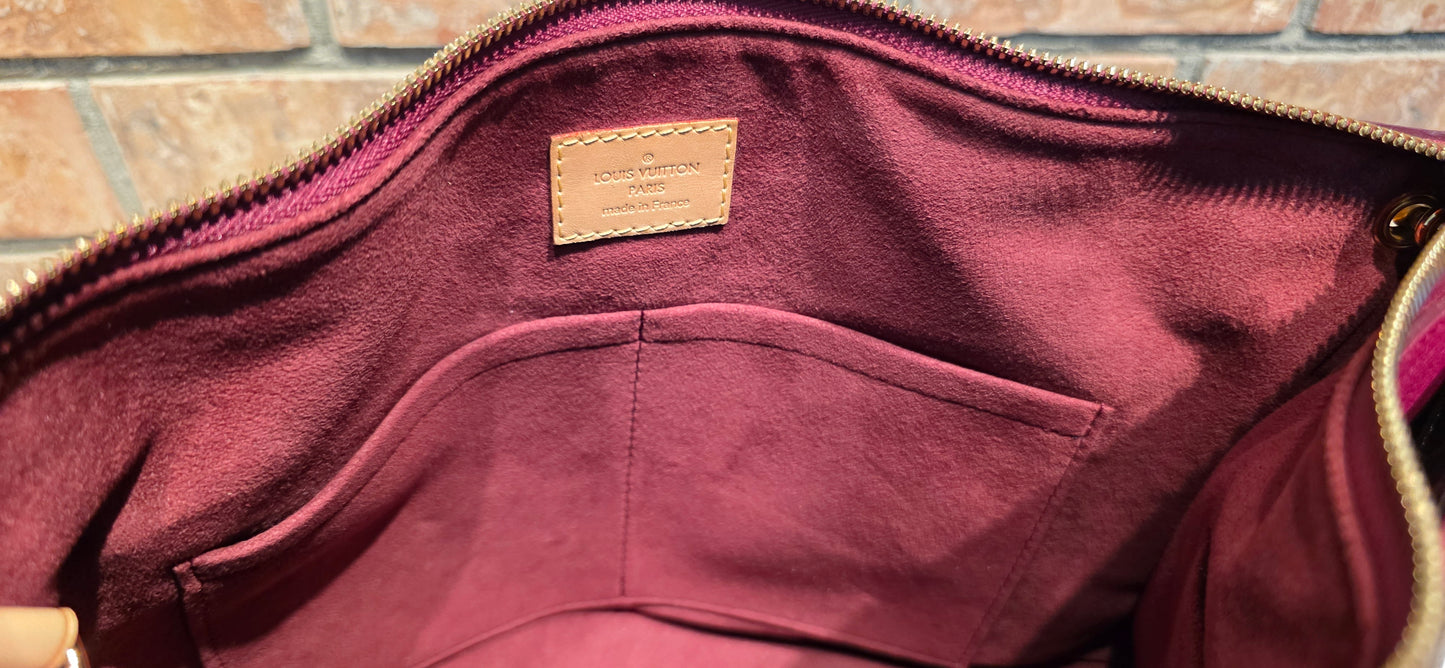 Authentic Louis Vuitton Pallas MM Aurore