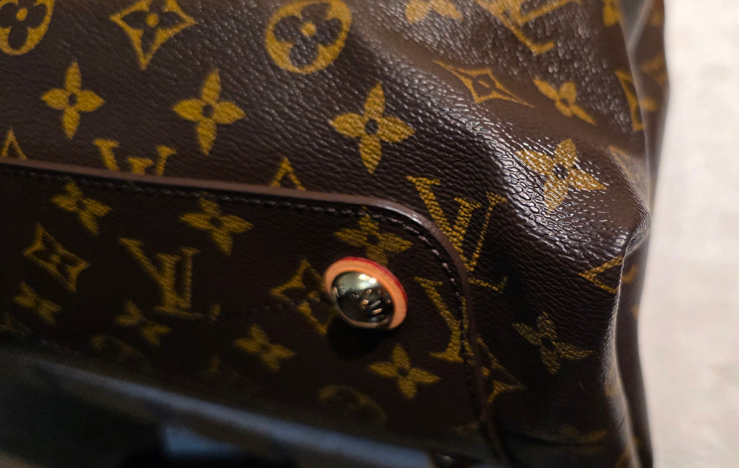 Authentic Louis Vuitton Olympe Monogram Bordeaux
