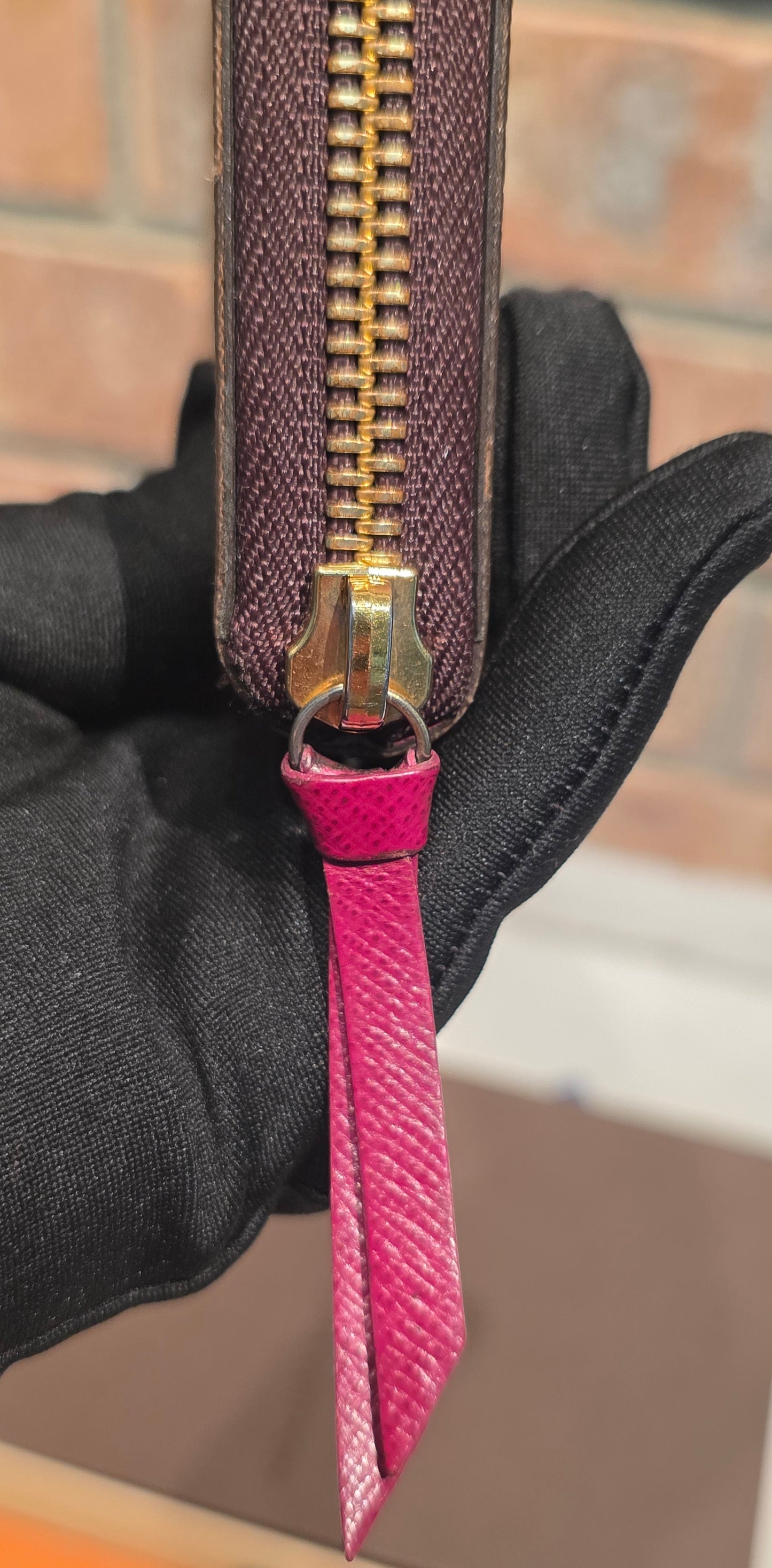Authentic Louis Vuitton Clemence Wallet