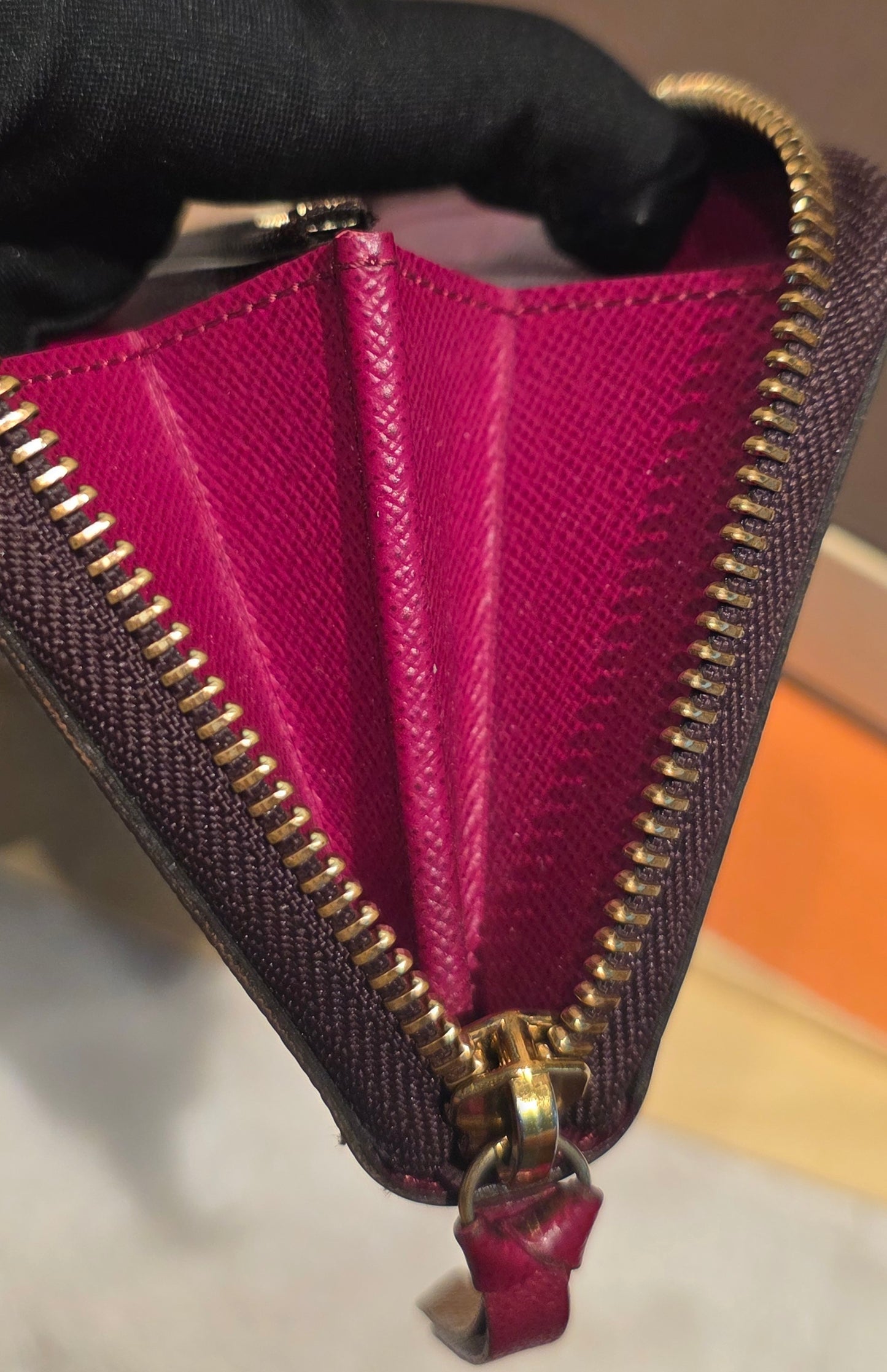 Authentic Louis Vuitton Clemence Wallet