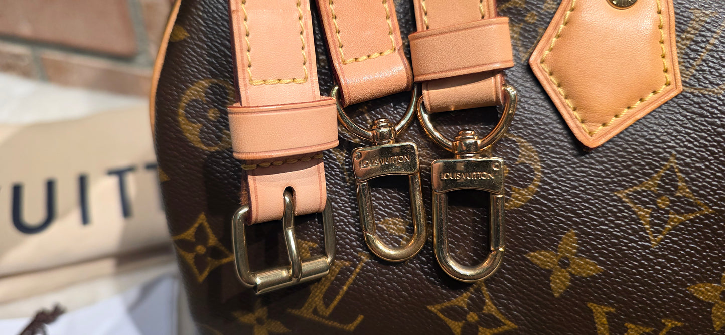 Authentic Louis Vuitton Speedy Bandoliere 35