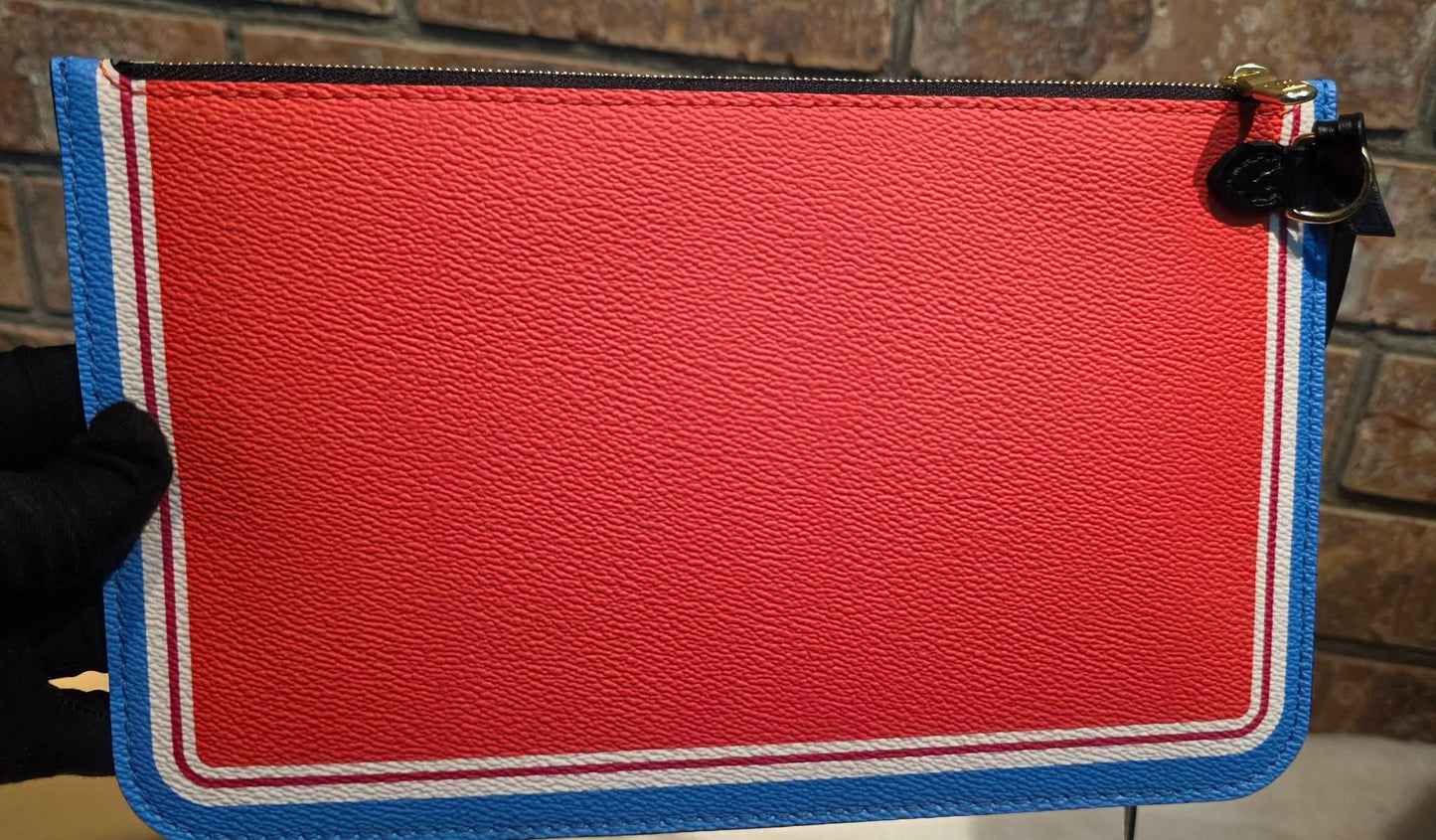Authentic Louis Vuitton Neverfull MM with Pouch Game On Collection