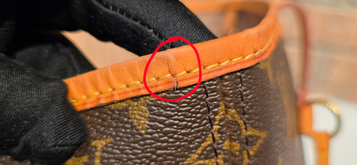 Authentic Louis Vuitton Neverfull MM Monogram