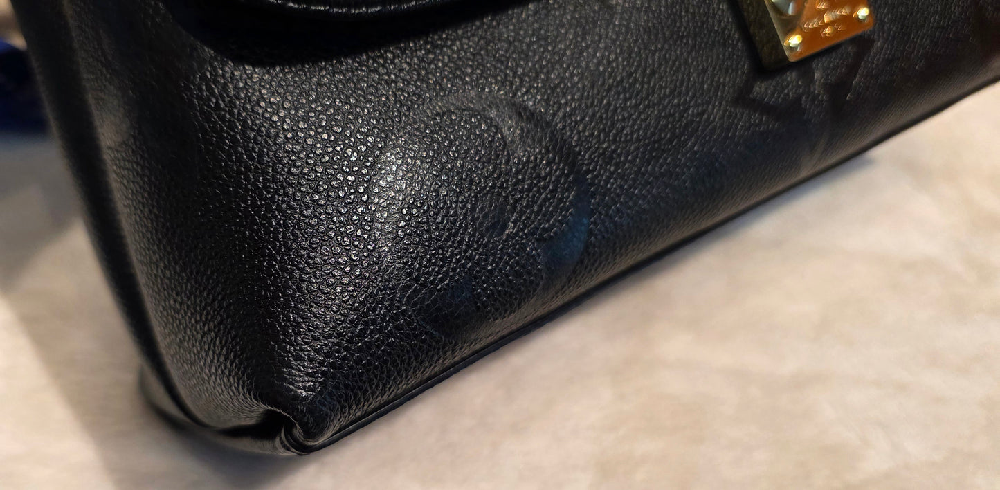 Authentic Louis Vuitton Madeleine MM Empreinte Noir