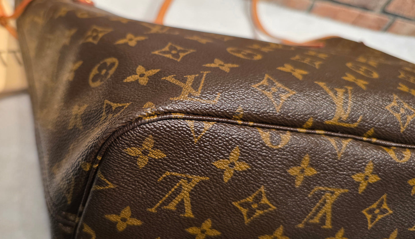 Authentic Louis Vuitton Neverfull MM Monogram