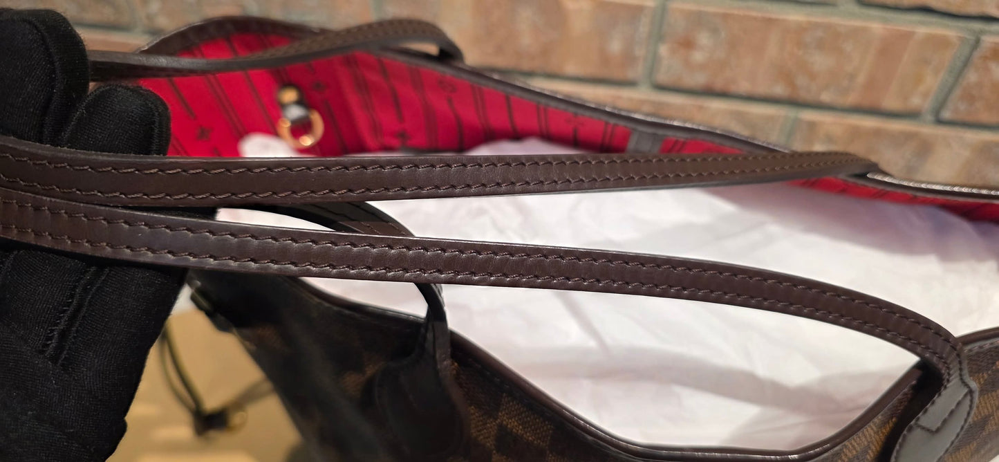 Authentic Louis Vuitton Neverfull MM Damier Ebene