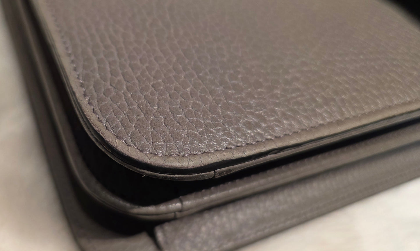 Authentic Gucci Interlocking GG Shoulder Bag in Gray