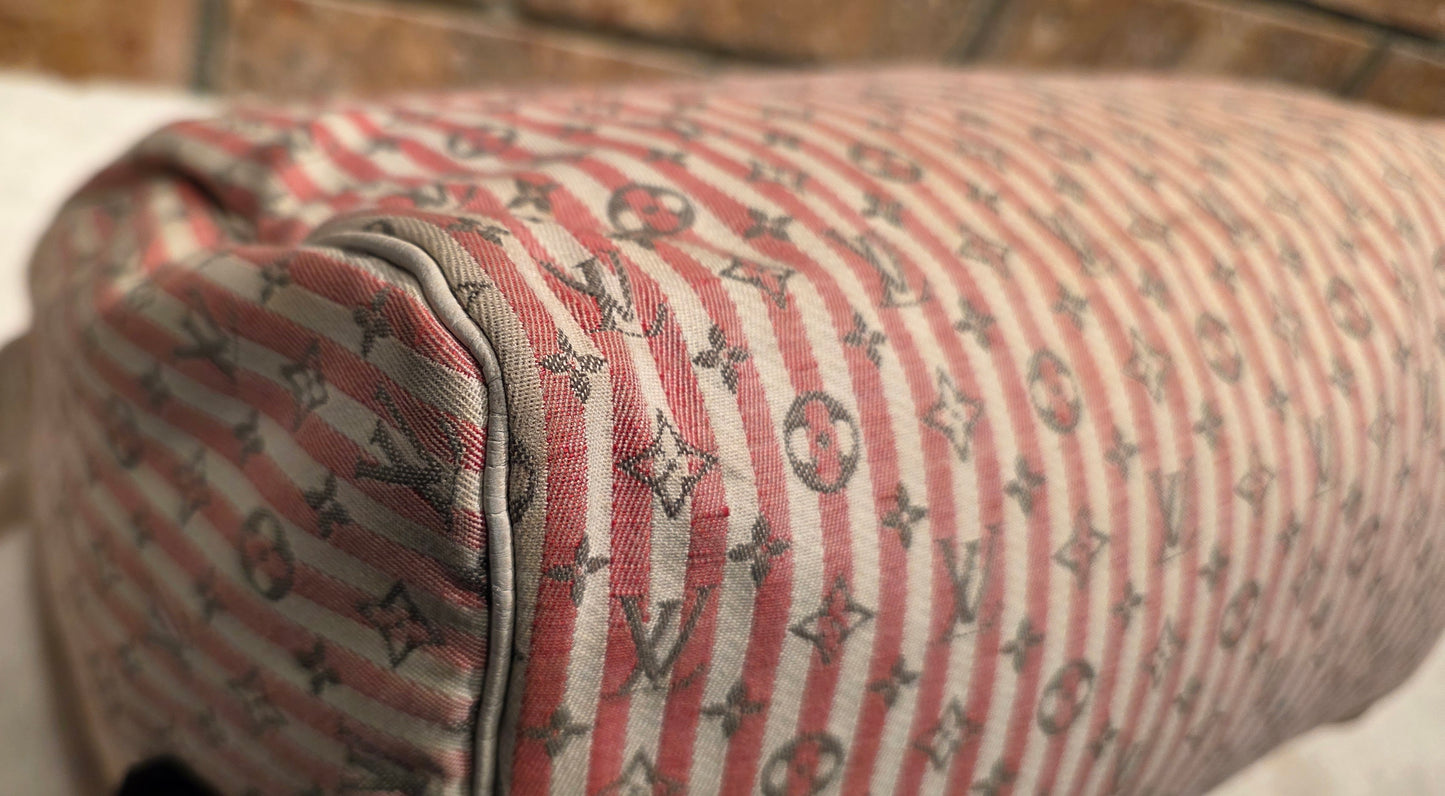 Authentic Louis Vuitton Speedy 30 Mini Lin Croisette