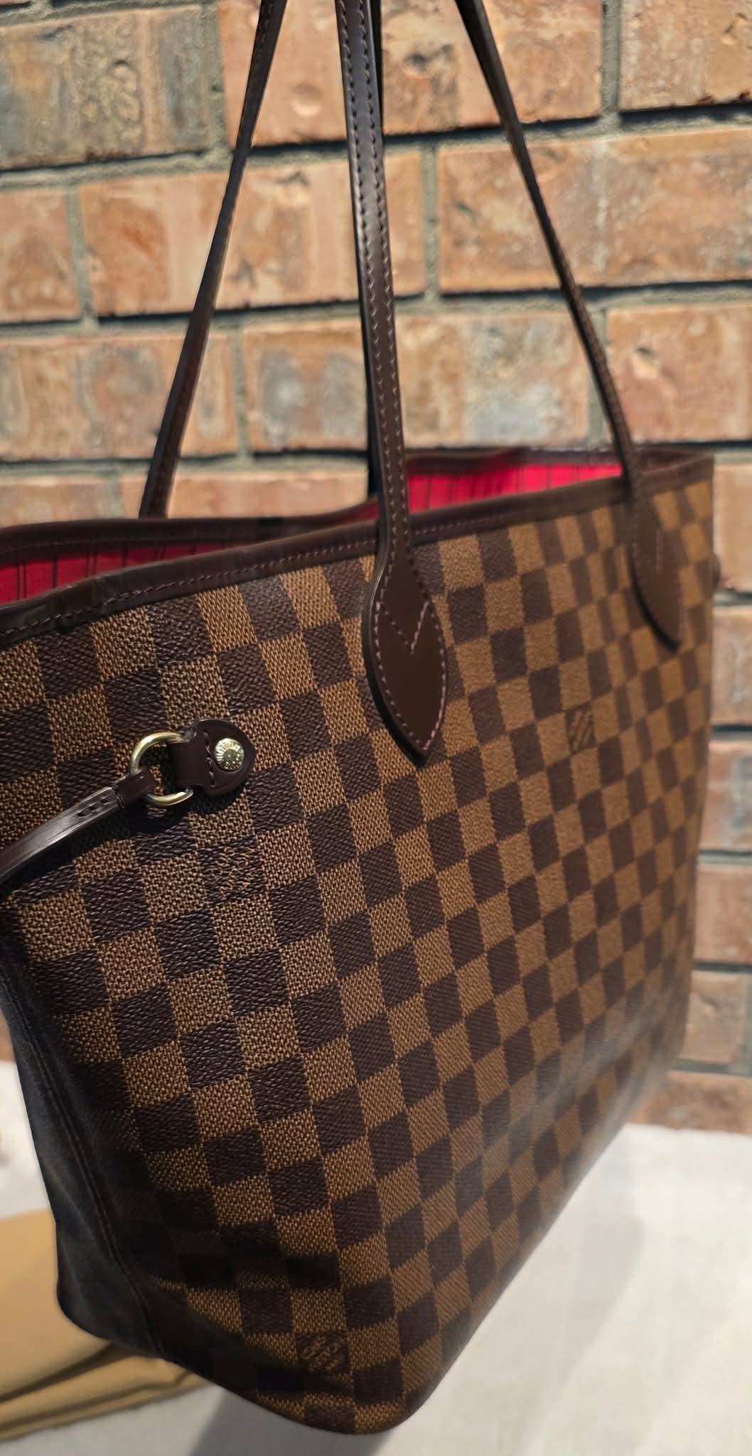 Authentic Louis Vuitton Neverfull MM Damier Ebene