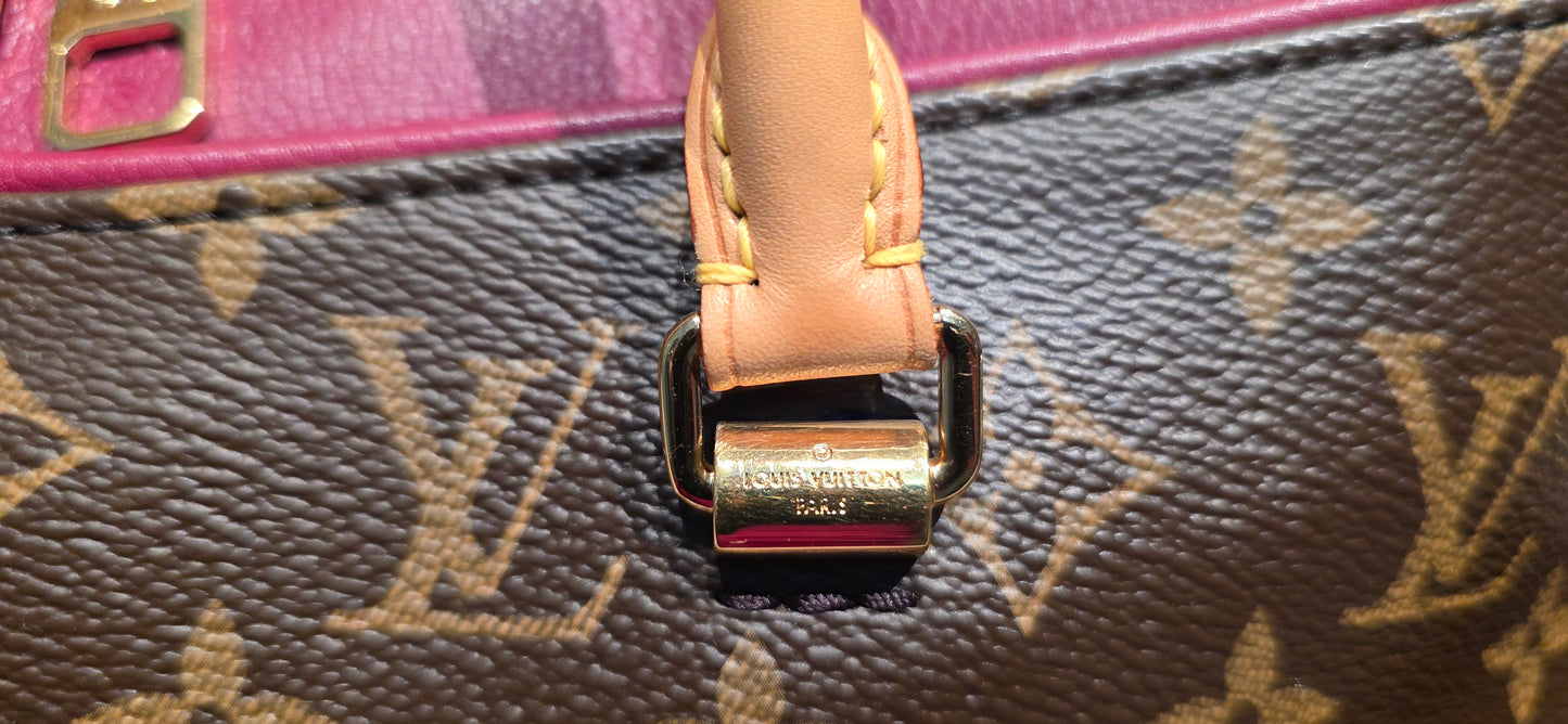 Authentic Louis Vuitton Pallas MM Aurore