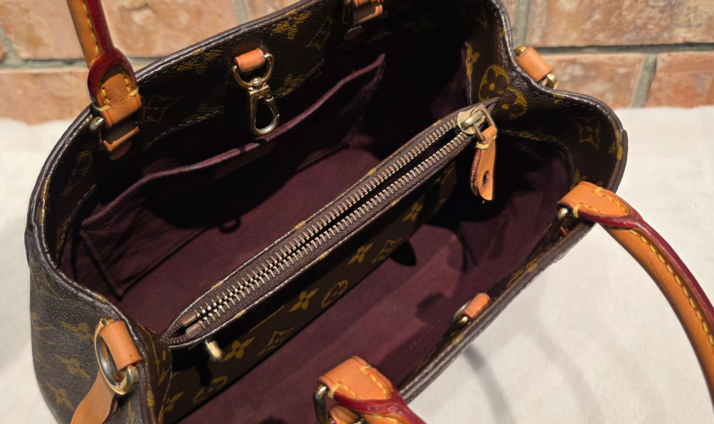 Authentic Louis Vuitton Montaigne BB Monogram