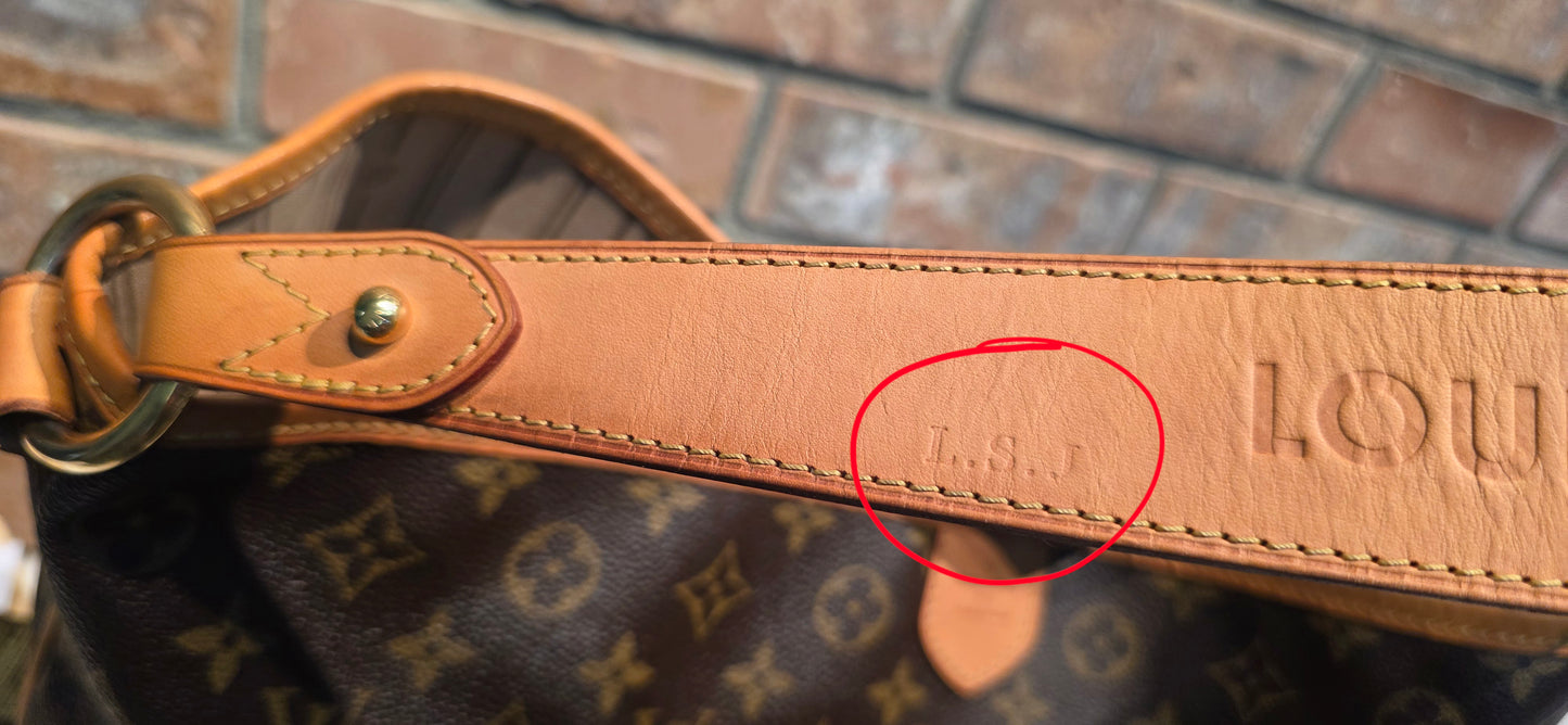 Authentic Louis Vuitton Delightful MM Monogram (FL1191)