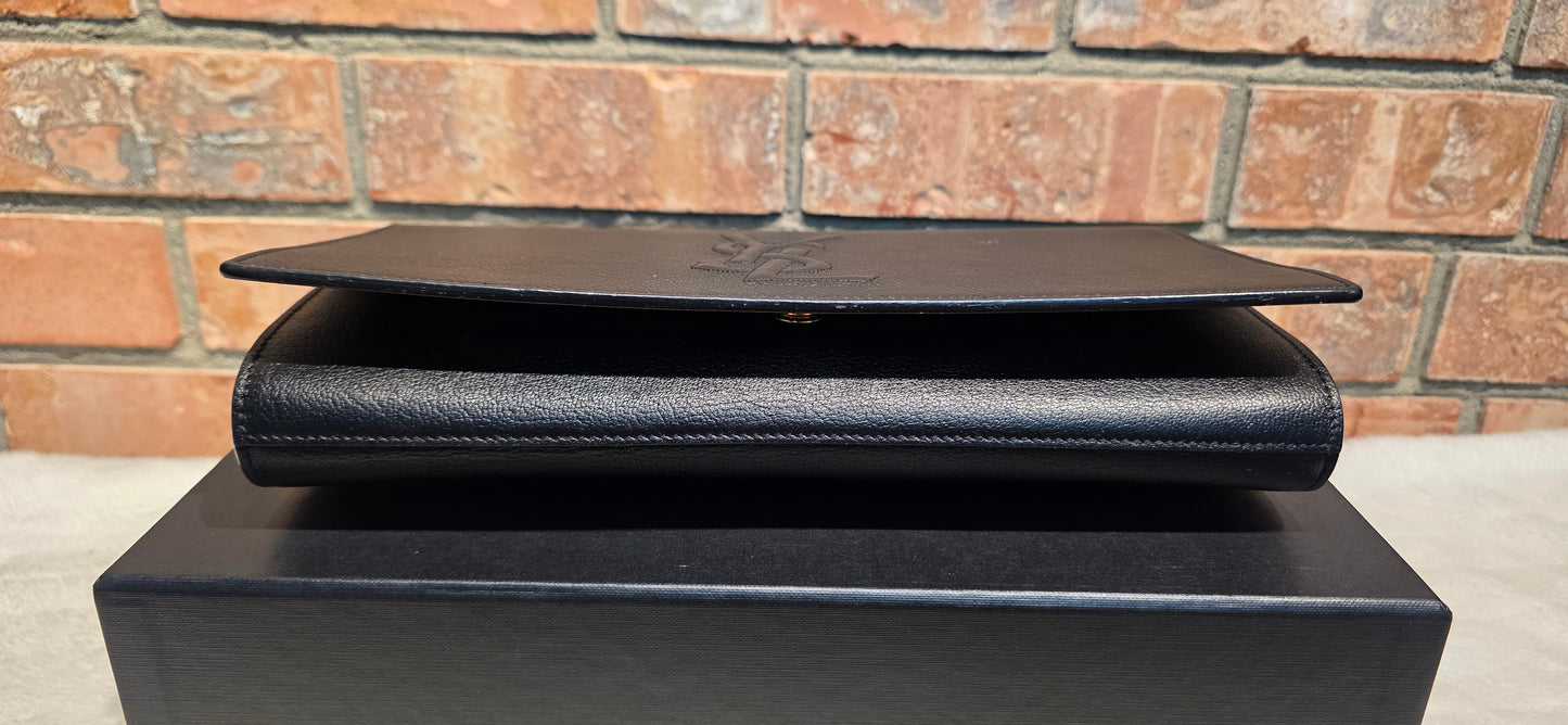 Authentic YSL Belle De Jour Large Clutch in Black