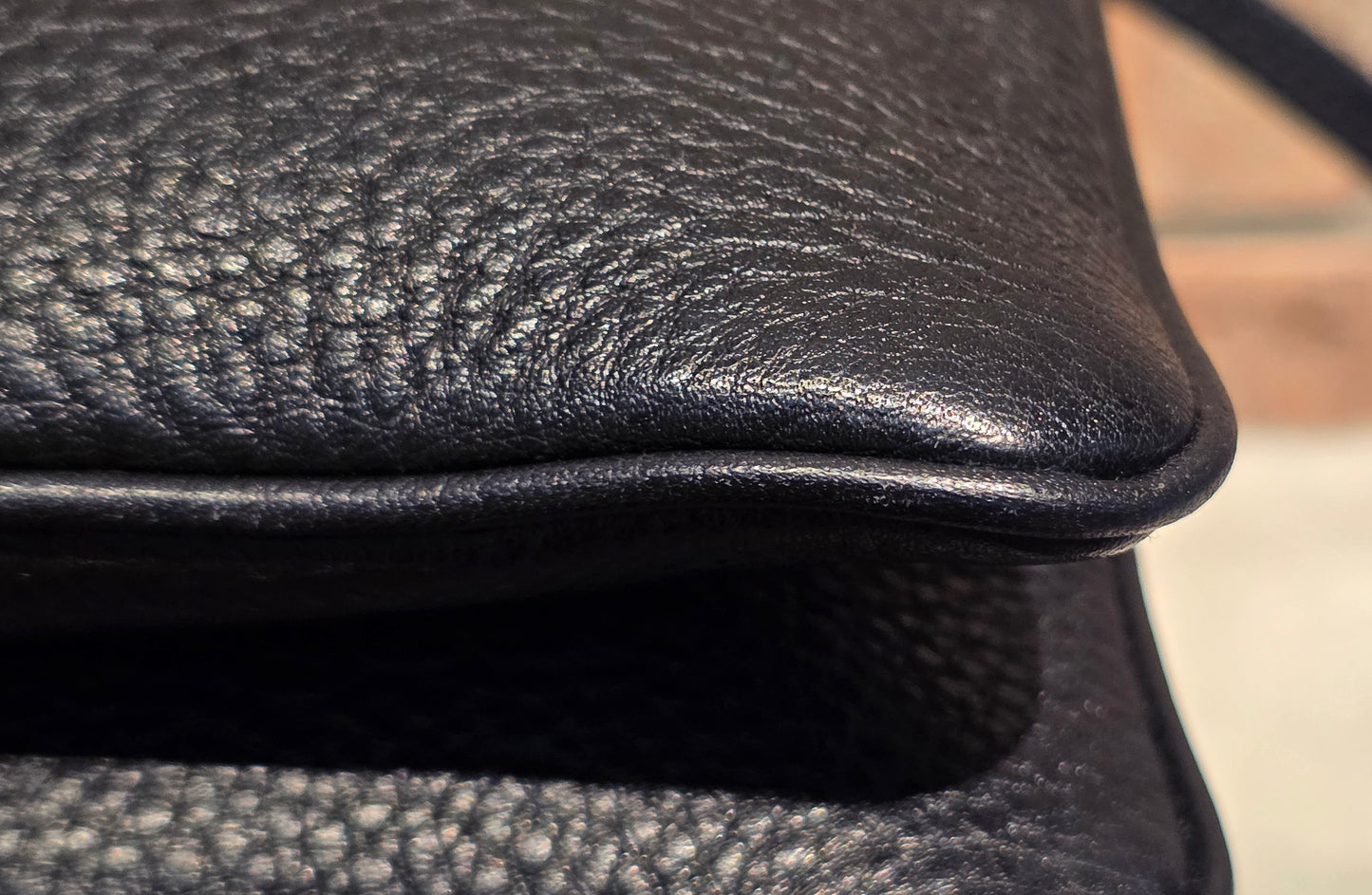 Authentic Prada Bandoliera Vitello Phenix Crossbody Bag